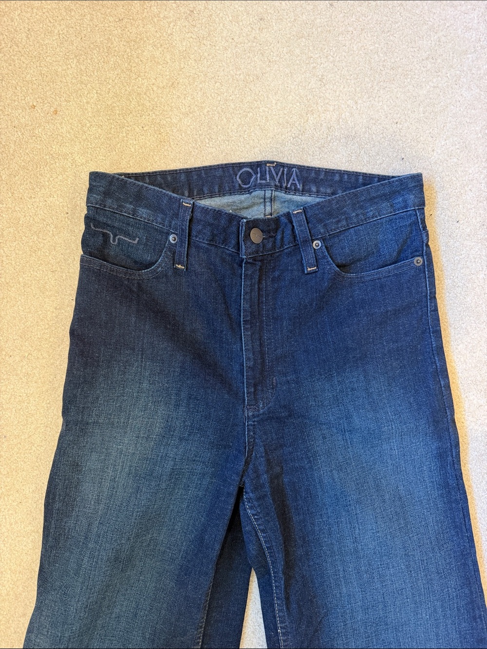 Kimes Olivia dark wash jean